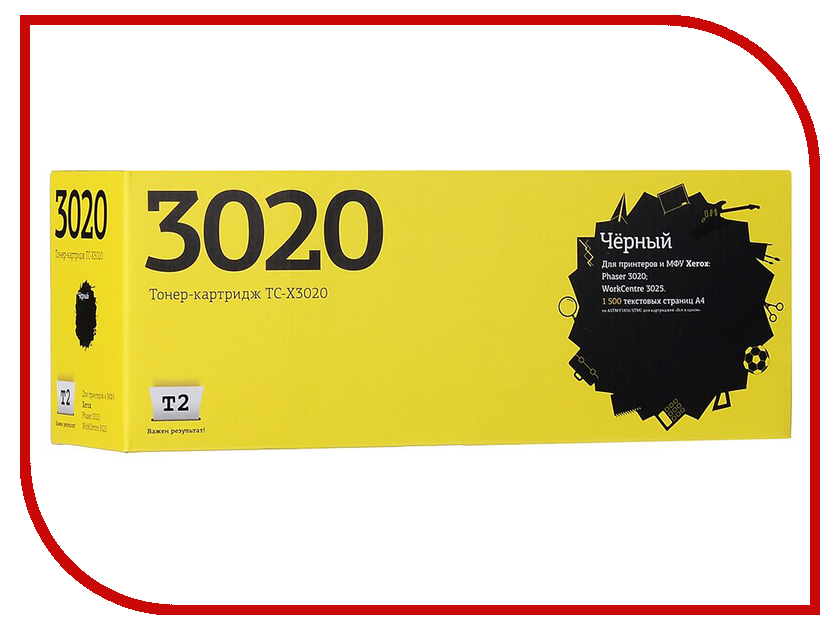 

Картридж T2 TC-X3020 для Xerox Phaser 3020/Work Centre 3025, TC-X3020