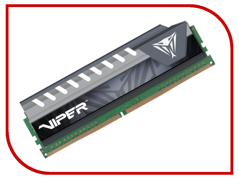

Модуль памяти Patriot Memory DDR4 DIMM 2133Mhz PC4-19200 CL14 - 4Gb PVE44G213C4GY