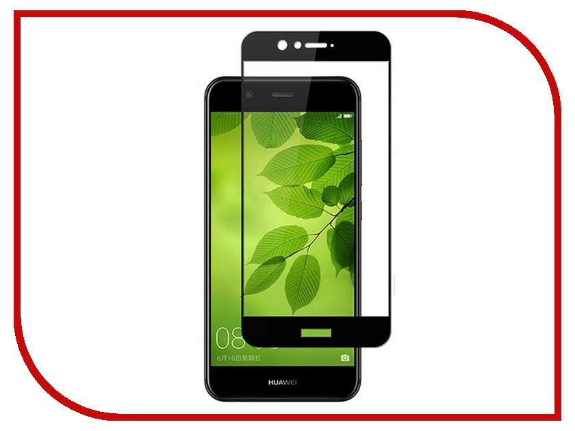 

Аксессуар Закаленное стекло Huawei Nova 2 Plus DF Full Screen hwColor-19 Black