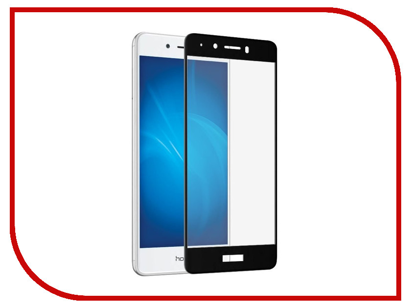 

Аксессуар Закаленное стекло Huawei Honor 6C Pro DF Full Screen hwColor-22 Black