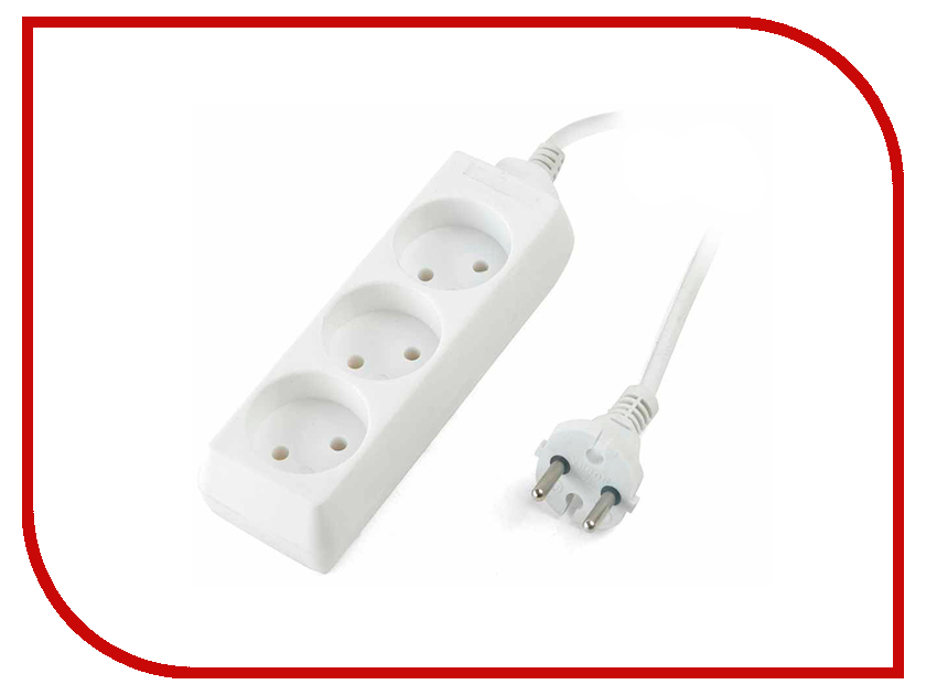 

Удлинитель SUPRA 3 Sockets 1.5m White S-3-1.5M