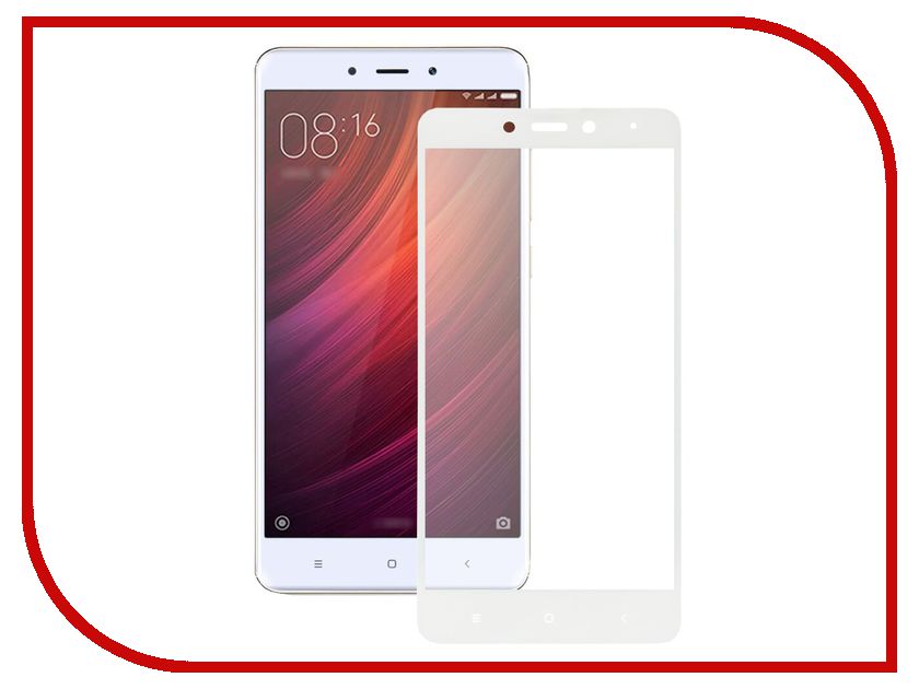 

Аксессуар Защитное стекло Innovation для Xiaomi Redmi Note 4X 2D Colorful White 10156