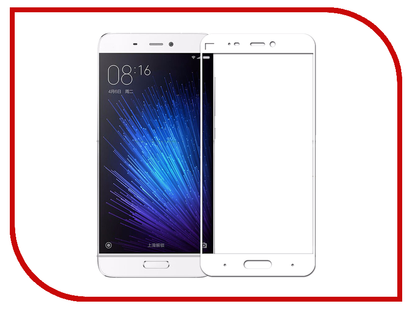 

Аксессуар Защитное стекло Innovation для Xiaomi Mi 5 2D Colorful White 10140