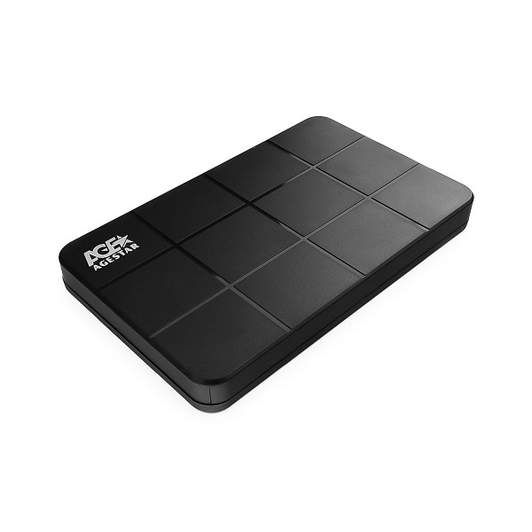 Внешний корпус для HDD / SSD AgeStar 3UB2P1C Black внешний корпус ugreen hdd 3 5 50422