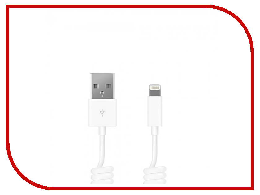 

Аксессуар Prime Line USB - 8pin 1.5m Curly White PRL-7207