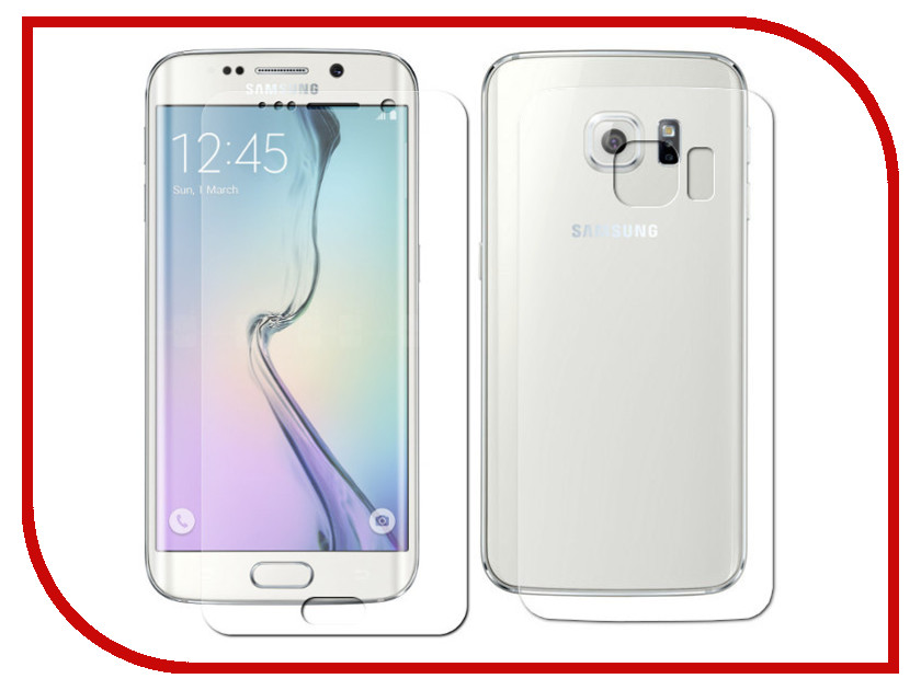 

Аксессуар Защитная плёнка Samsung Galaxy S6 Edge Monsterskin Super Impact Proof 360 2in1 Front&Back