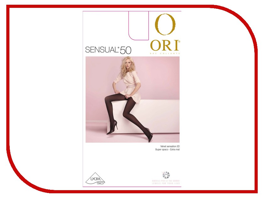 

Колготки Ori Sensual размер 4 плотность 50 Den Nero