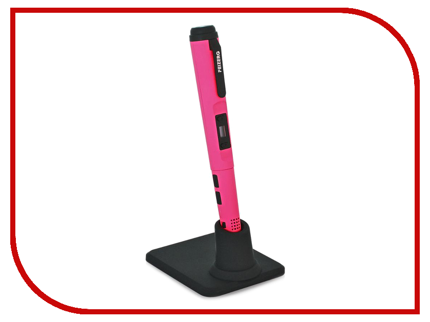 

3D ручка Набор для объемного рисования Feizerg F001 Pink FSPI001