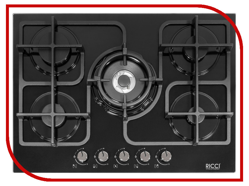 

Варочная панель Ricci RGN-ST5006BL