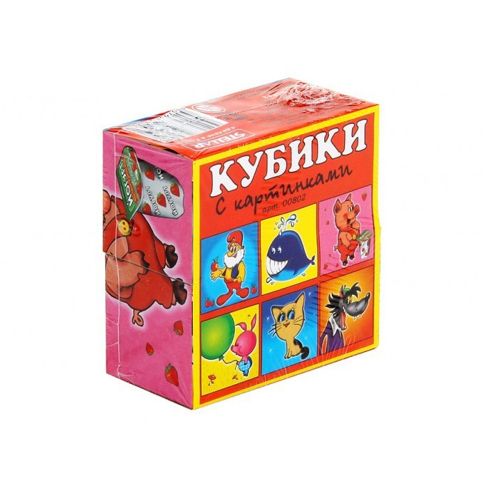 

Кубики Stellar Герои мультфильмов N2 00802, 00802