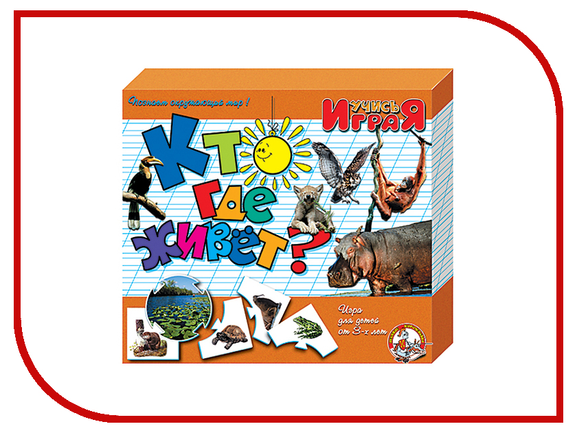 

Настольная игра Десятое Королевство Кто где живет 00238