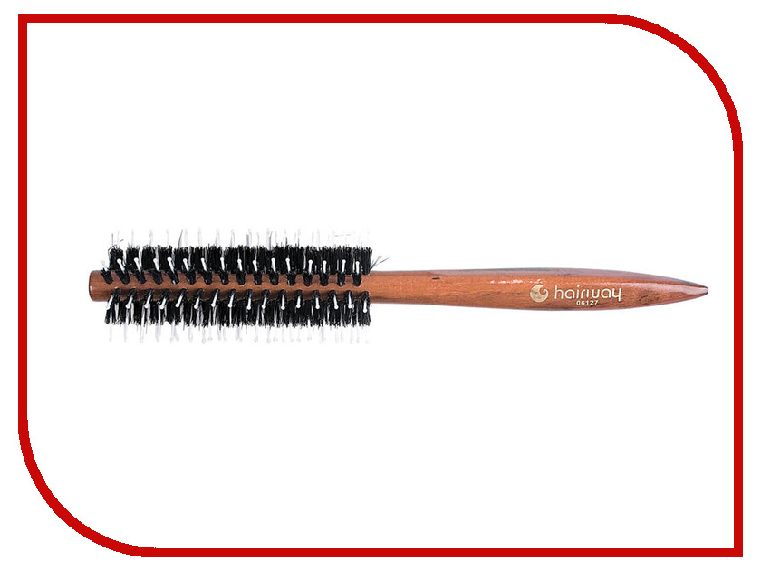 

Брашинг для волос HairWay Glossy Wood 06127