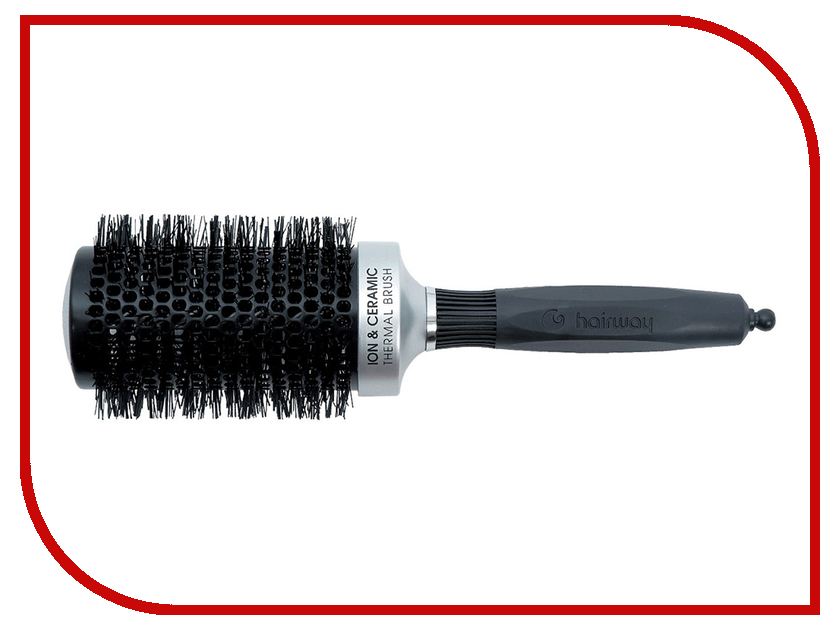 

Брашинг для волос HairWay Ion Ceramic Black 07221
