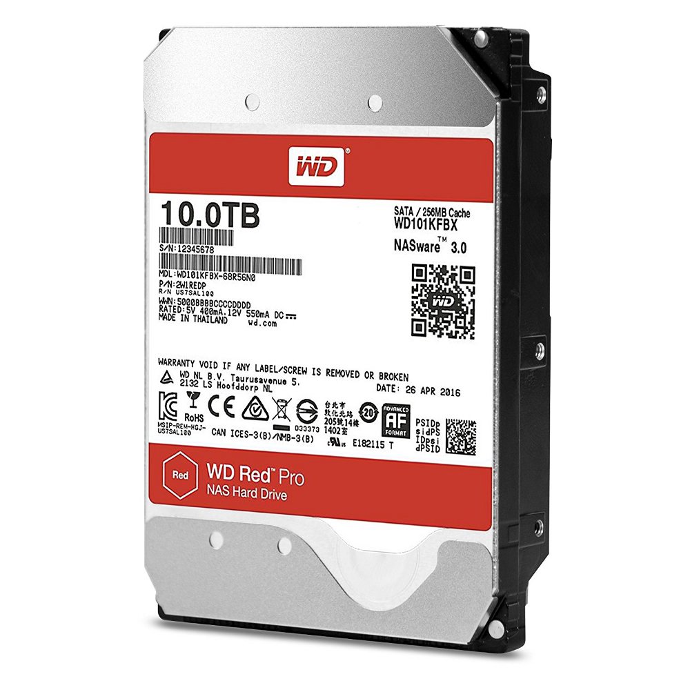 фото Жесткий диск western digital wd 10tb red pro wd101kfbx