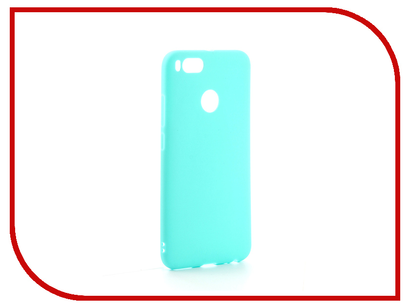 фото Аксессуар Чехол Xiaomi Mi A1 / Mi5X Zibelino Soft Matte Turquoise ZSM-XIA-MIA1-TQS