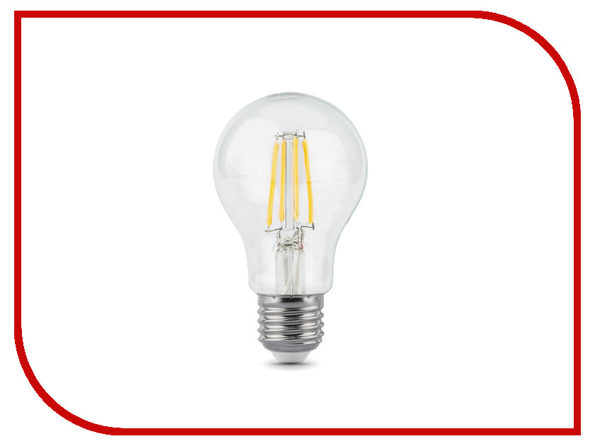 

Лампочка Gauss LED Filament A60 E27 10W 4100K 102802210