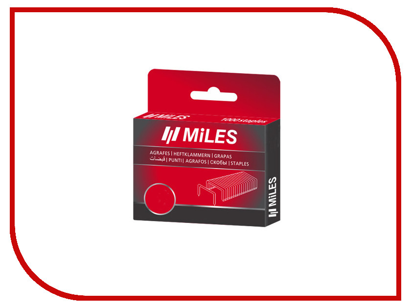 

Скобы Miles тип 13 8мм 1000шт N13-8