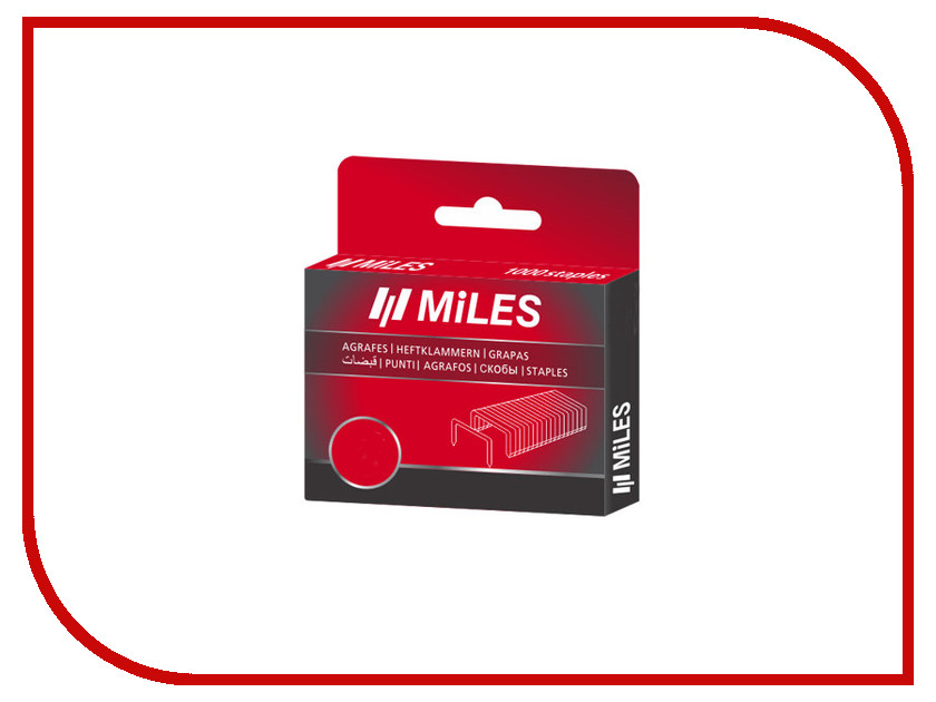 

Скобы Miles тип 140 14мм 1250шт N4-14mm