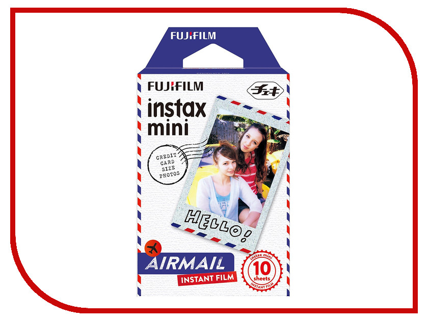 

FujiFilm Colorfilm Airmail 10/1PK для Instax Mini 16432657