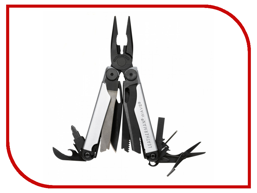 фото Мультитул Leatherman Wave Silver-Black 832458