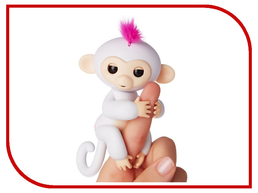 

Игрушка WowWee Fingerlings Обезьянка София White