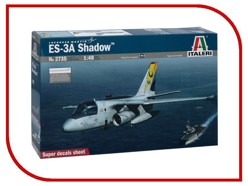 

Сборная модель Italeri Самолёт ES-3 Shadow 2735