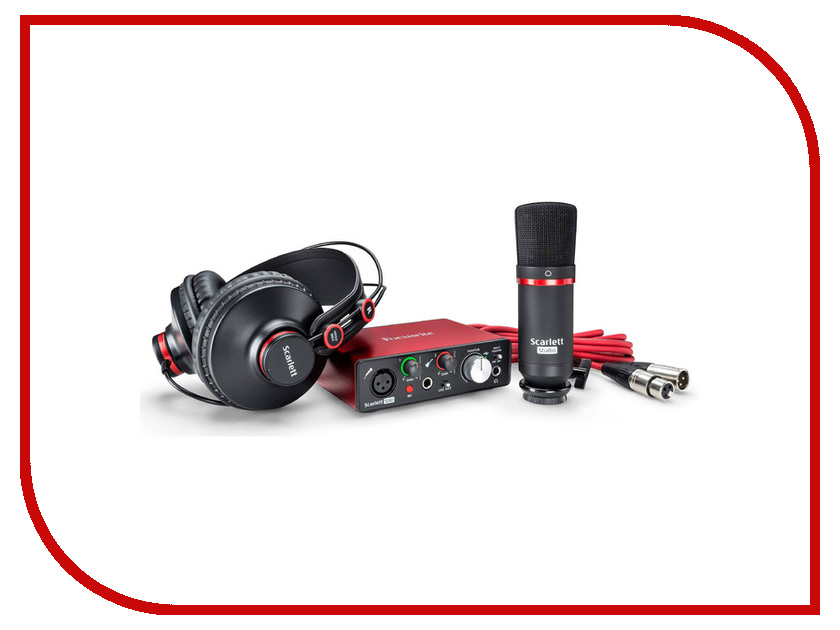 

Комплект для звукозаписи Focusrite Scarlett Solo Studio 2nd Gen