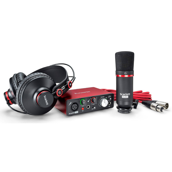 

Комплект для звукозаписи Focusrite Scarlett Solo Studio 2nd Gen, Scarlett Solo Studio 2nd Gen