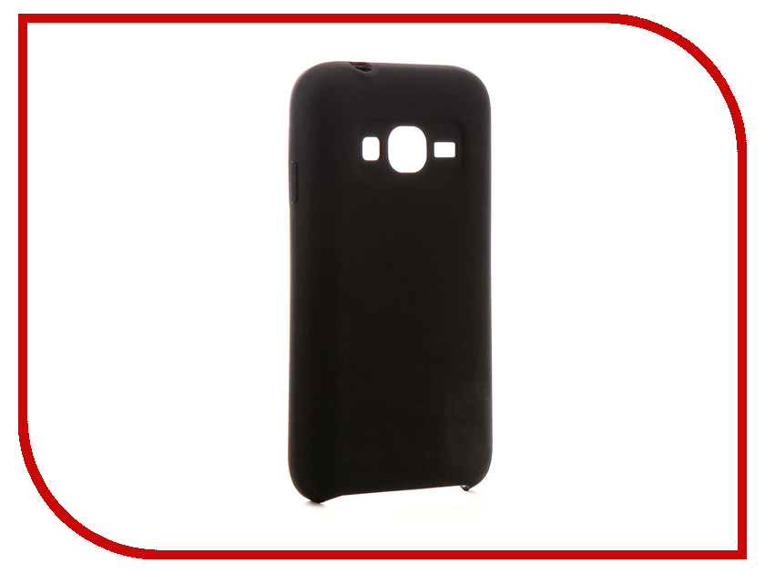 фото Аксессуар Чехол-накладка Samsung Galaxy J1 mini LTE Smarterra Marshmallow Cover Black MMCSJ1MLBK