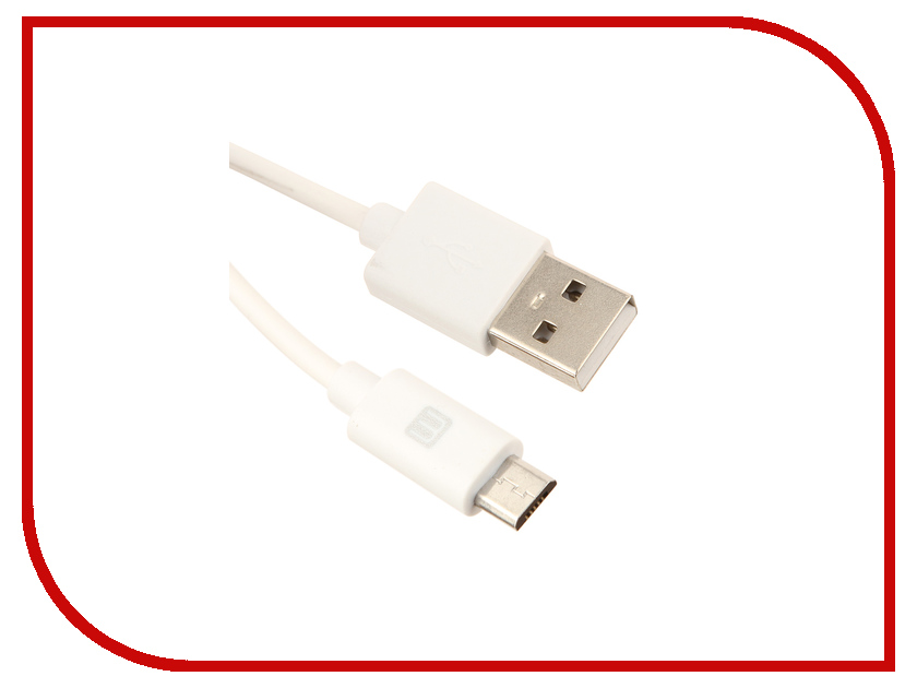 

Аксессуар Media Gadget U-MCU12P USB-microUSB 1m White MGUMCU12PWT