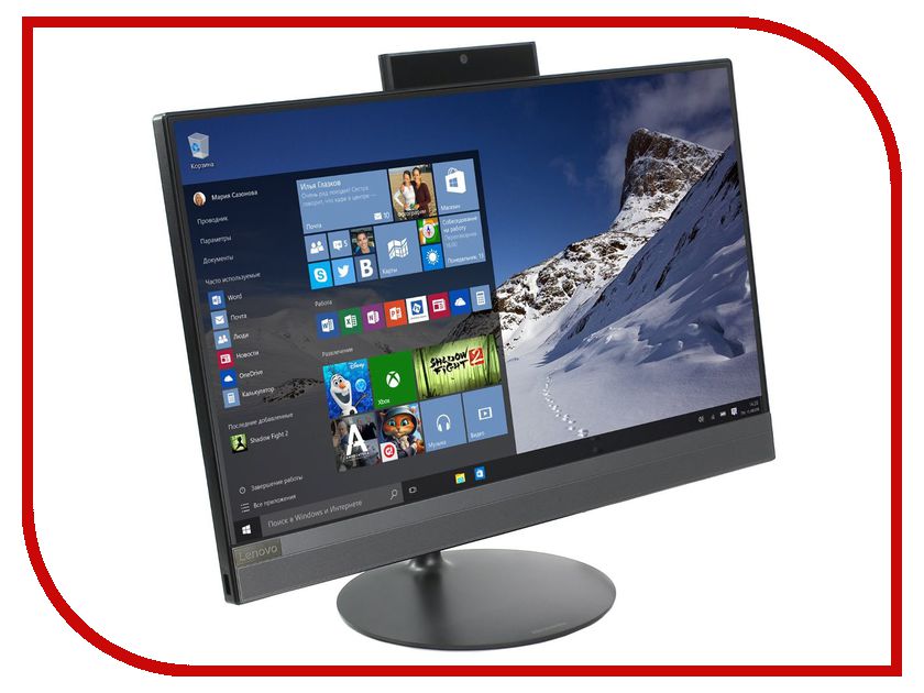 фото Моноблок Lenovo IdeaCentre AIO 520-22IKU MS Black F0D50054RK (Intel Core i3-6006U 2.0 GHz/4096Mb/1000Gb/DVD-RW/Intel HD Graphics/Wi-Fi/Bluetooth/Cam/21.5/1920x1080/Windows 10 Home 64-bit)