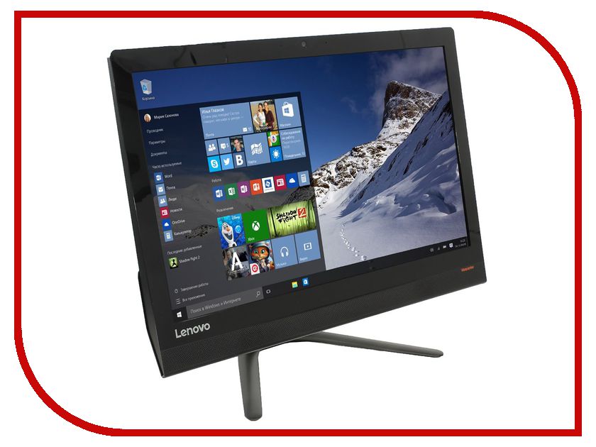 фото Моноблок Lenovo IdeaCentre AIO 300-23ISU F0BY00N4RK (Intel Core i3-6006U 2.0 GHz/8192Mb/1000Gb/DVD-RW/Intel HD Graphics/Wi-Fi/Cam/23.0/1920x1080/Windows 10 64-bit)