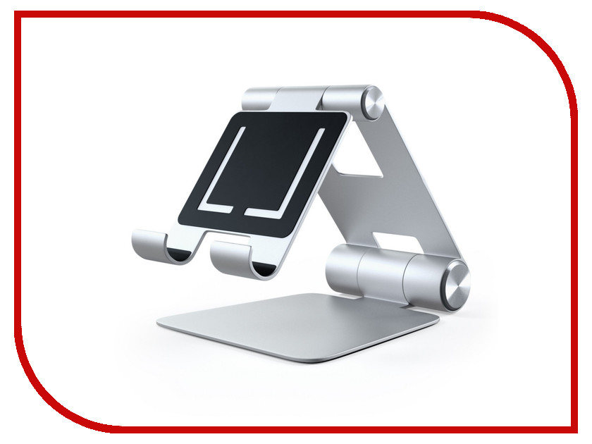 фото Аксессуар Подставка Satechi R1 Aluminum Hinge Holder Foldable Stand для APPLE iPad Silver ST-R1