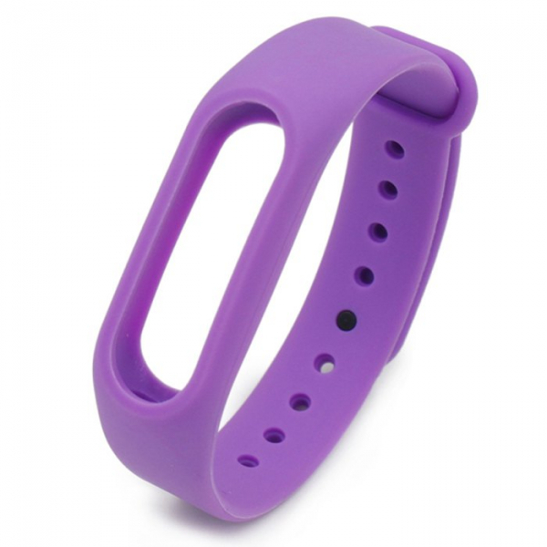 фото Aксессуар Ремешок Xiaomi Mi Band 2 Silicone Purple