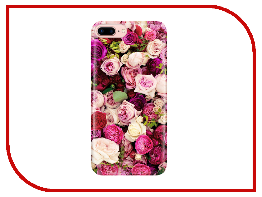 фото Аксессуар Чехол With Love. Moscow для Apple iPhone 7 Plus / 8 Plus Flowers 2075