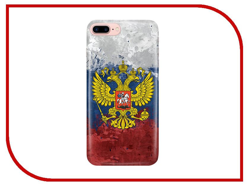 фото Аксессуар Чехол With Love. Moscow для Apple iPhone 7 Plus / 8 Plus Coat of arms of Russia 2091