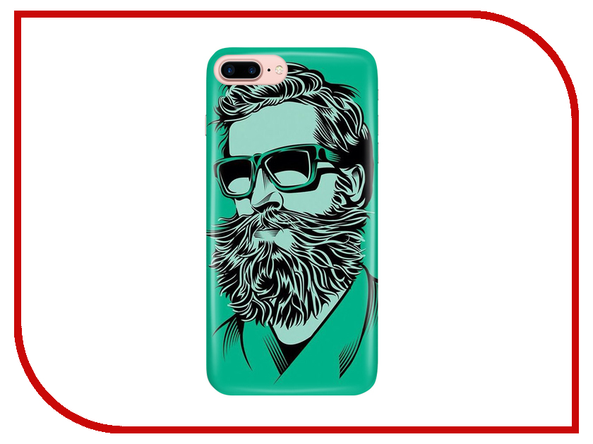 фото Аксессуар Чехол With Love. Moscow для Apple iPhone 7 Plus / 8 Plus Green Beard 2095