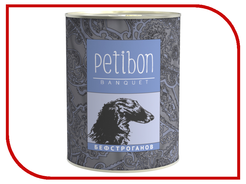 

Корм Petibon Banquet Бефстроганов 340g для собак и щенков