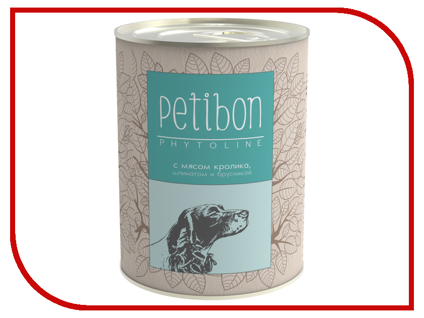 

Корм Petibon Phytoline Мясо Кролика 340g для собак