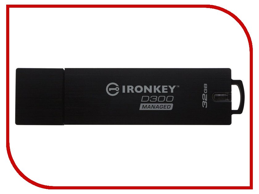 

USB Flash Drive 32Gb - Kingston IronKey D300 Managed USB 3.0 IKD300M/32GB