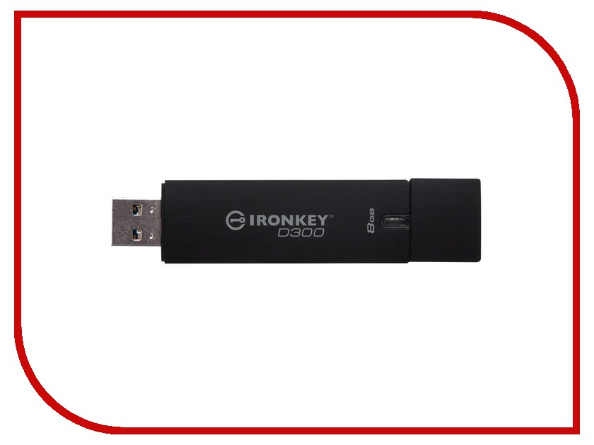 

USB Flash Drive 8Gb - Kingston IronKey D300 USB 3.0 IKD300/8GB