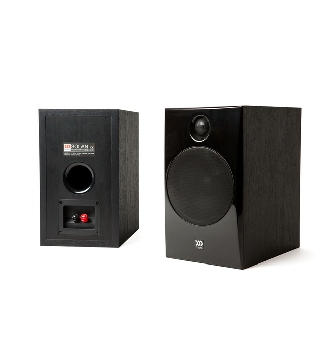 

Колонки Morel Solan V2 Bookshelf Black Ash, V2