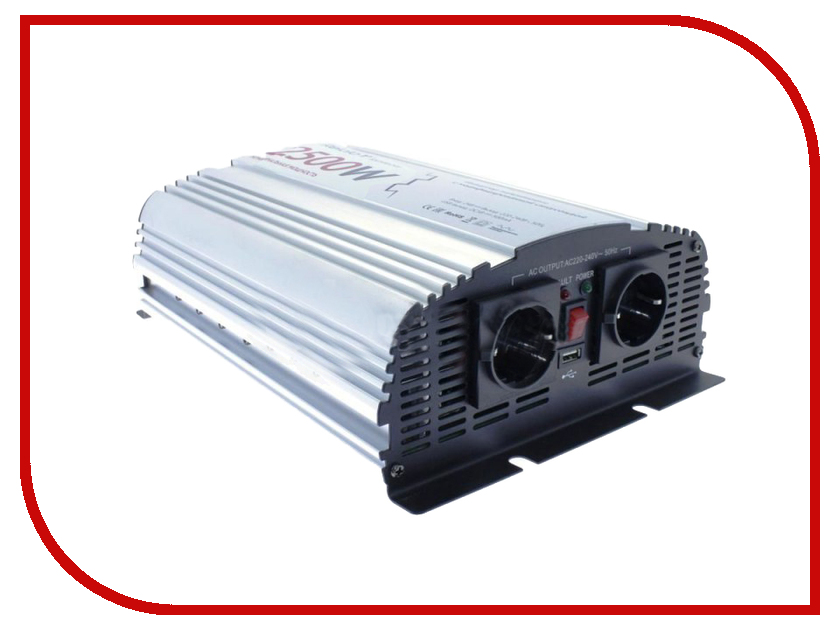 

Автоинвертор Relato MS2500/12V (2500Вт) с 12В на 220В