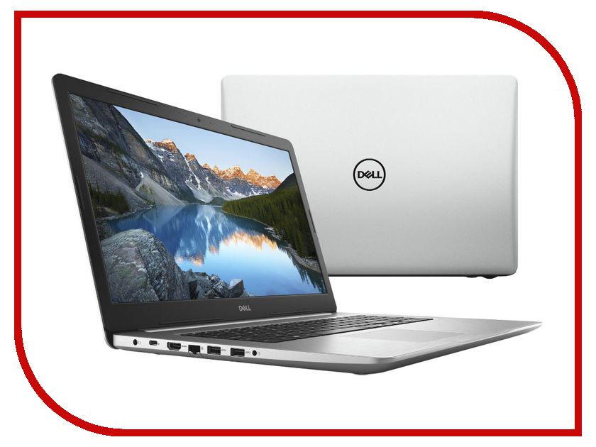 фото Ноутбук Dell Inspiron 5770 5770-5488 (Intel Core i5-8250U 1.6 GHz/8192Mb/1000Gb + 128Gb SSD/DVD-RW/AMD Radeon 530 4096Mb/Wi-Fi/Cam/17.3/1920x1080/Linux)