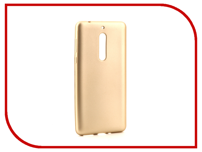 фото Аксессуар Чехол Nokia 5 Neypo Neon Silicone Gold NSTN3272