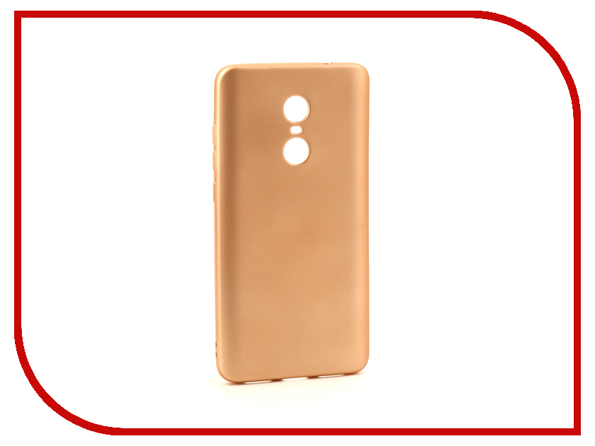 фото Аксессуар Чехол Xiaomi Redmi Note 4X Neypo Neon Silicone Gold NSTN3088