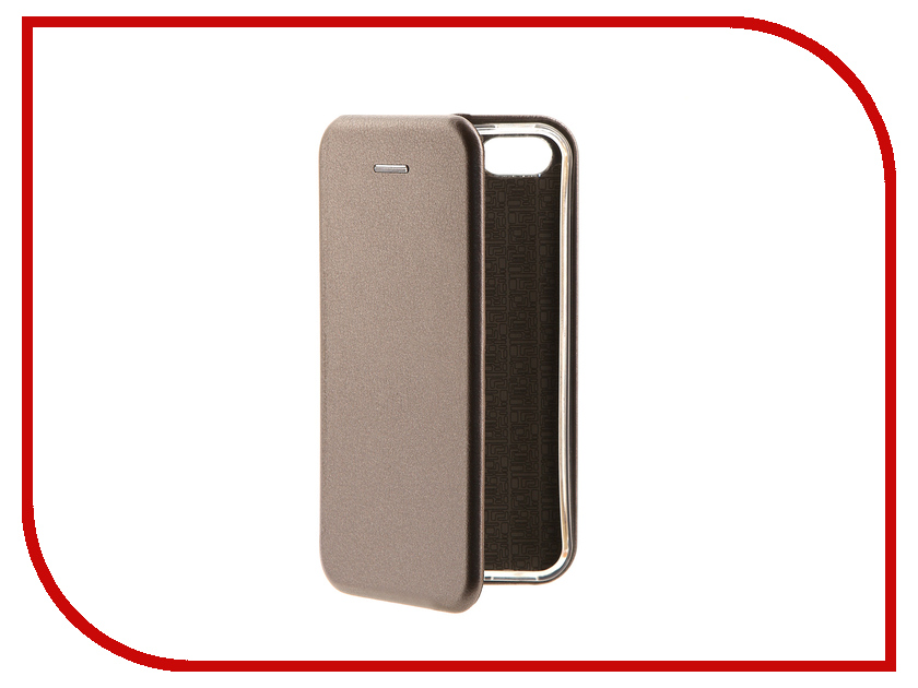 

Аксессуар Чехол-книга Innovation Book для APPLE iPhone 5/5S/SE Silver 10565