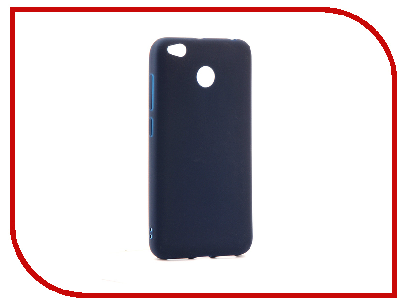 фото Аксессуар Чехол Xiaomi Redmi 4X Neypo Soft Matte Silicone Dark Blue NST3135