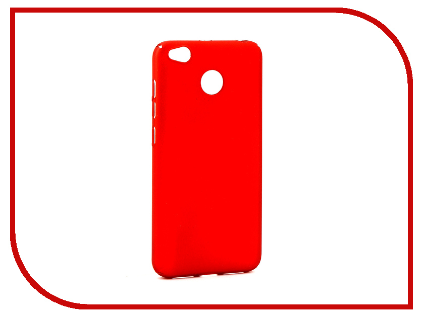 фото Аксессуар Чехол Xiaomi Redmi 4X Neypo Soft Touch Red ST3322