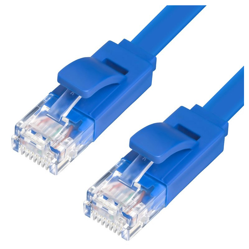 

Сетевой кабель GCR Premium UTP 30AWG cat.6 RJ45 T568B 0.15m Blue GCR-LNC621-0.15m, GCR-LNC621-0.15m
